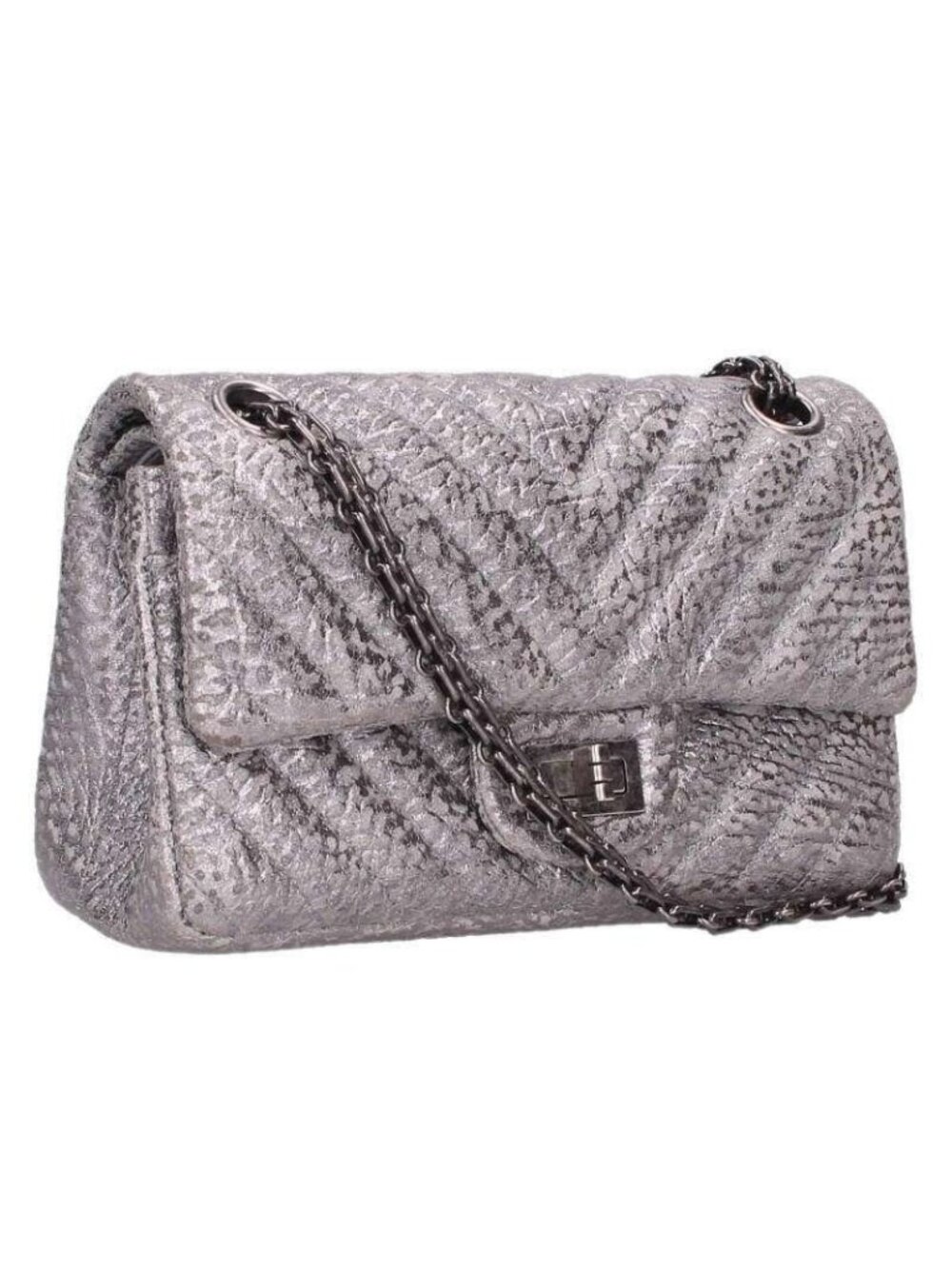 Chanel Quilted Double Flap Shoulder Bag